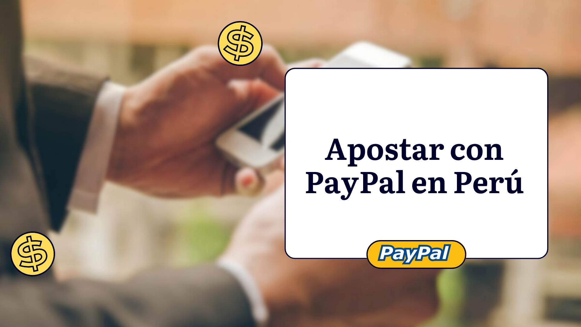 Apostar con PayPal en Perú