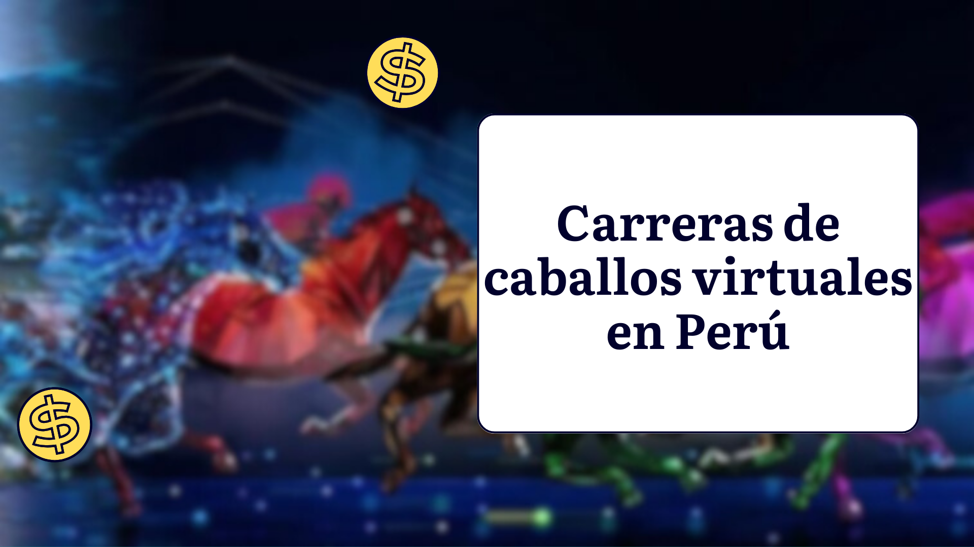 Carreras de caballos virtuales en Perú