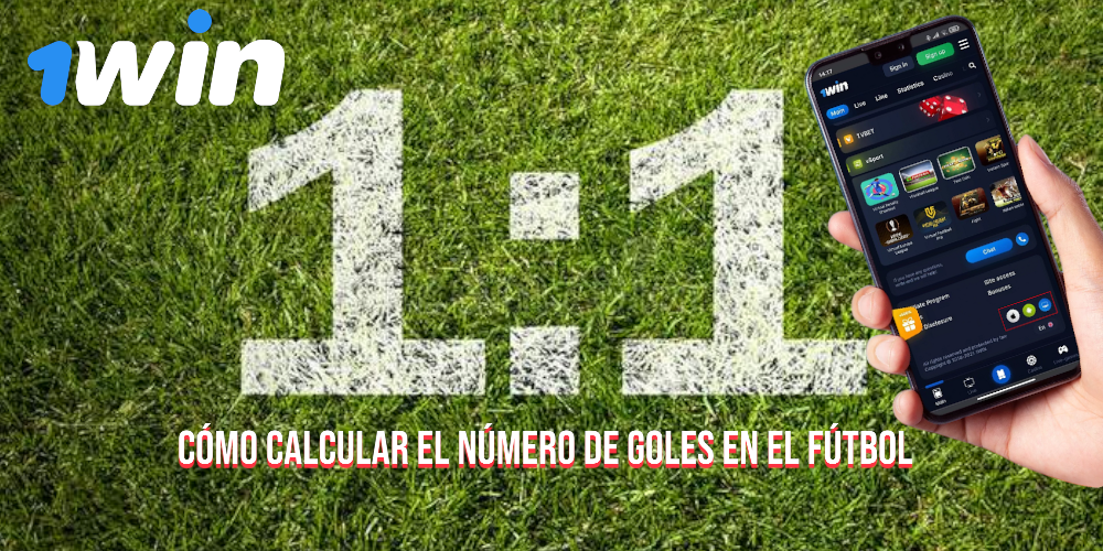 ¿Cómo calcular el número de goles en un partido de fútbol?